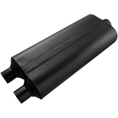 Flowmaster 70 Series Chambered Muffler<br>2.25 Dual In / 3.00 Center Out