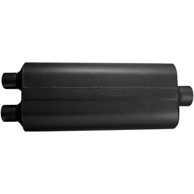 Flowmaster 70 Series Chambered Muffler<br>2.25 Dual In / 3.00 Center Out