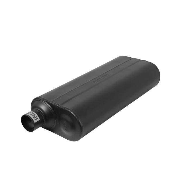 Flowmaster 70 Series Chambered Muffler<br>2.50 Offset In / 2.50 Center Out