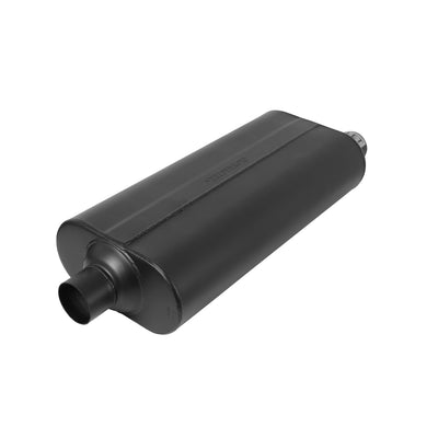 Flowmaster 70 Series Chambered Muffler<br>2.50 Offset In / 2.50 Center Out