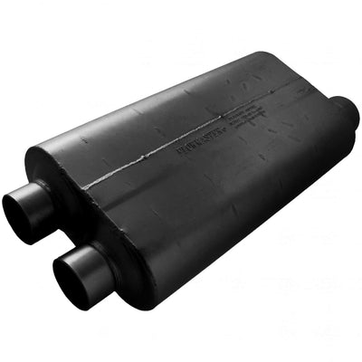 Flowmaster 50 Series Big Block Chambered Muffler<br>3.00 Dual In / 3.50 Offset Out