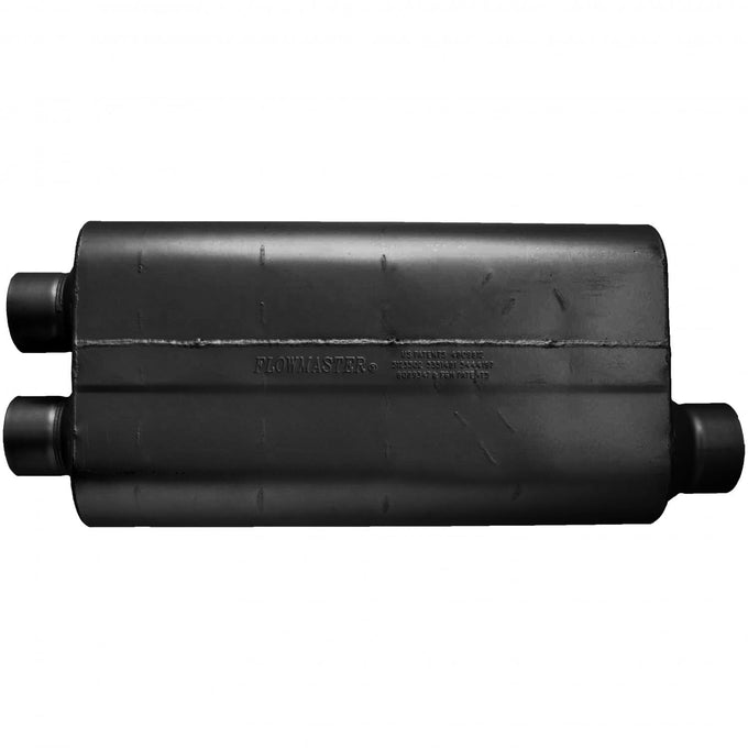 Flowmaster 50 Series Big Block Chambered Muffler<br>3.00 Dual In / 3.50 Offset Out