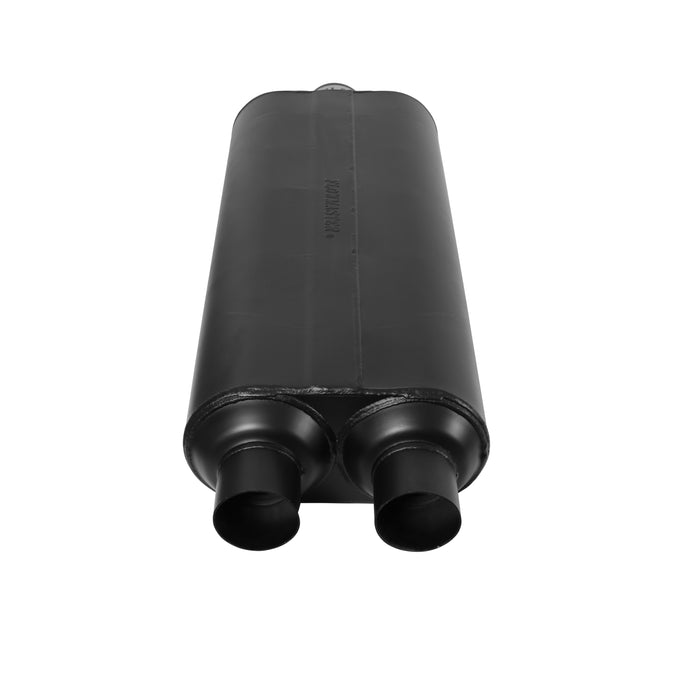 Flowmaster 70 Series Chambered Muffler<br>3.00 Center In / 2.50 Dual Out