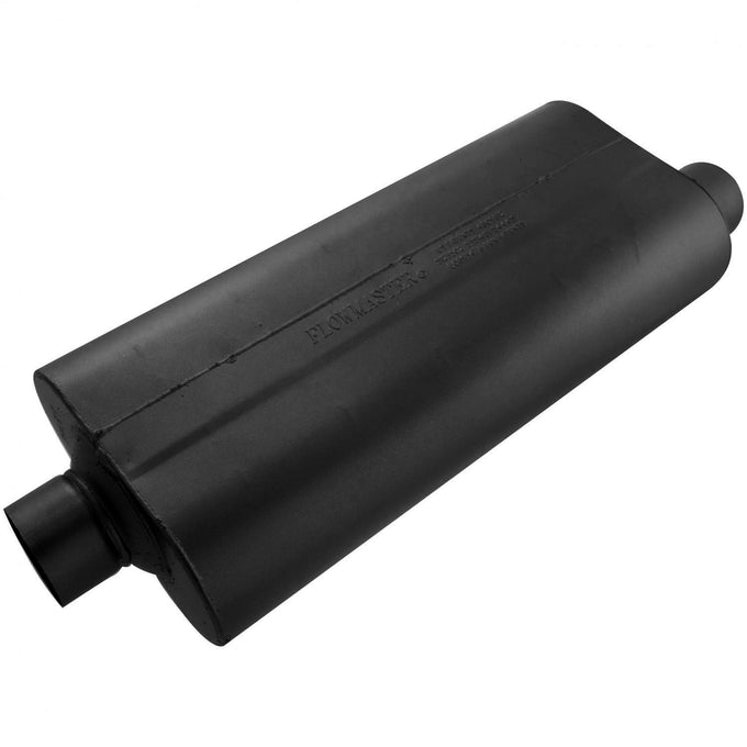 Flowmaster 70 Series Chambered Muffler<br>3.00 Center In / 3.00 Offset Out