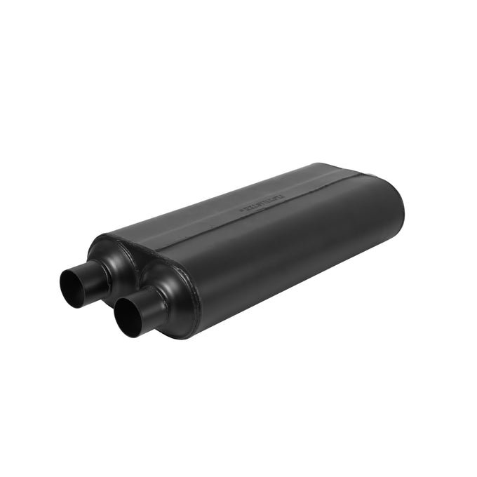 Flowmaster 70 Series Chambered Muffler<br>3.00 Center In / 2.25 Dual Out