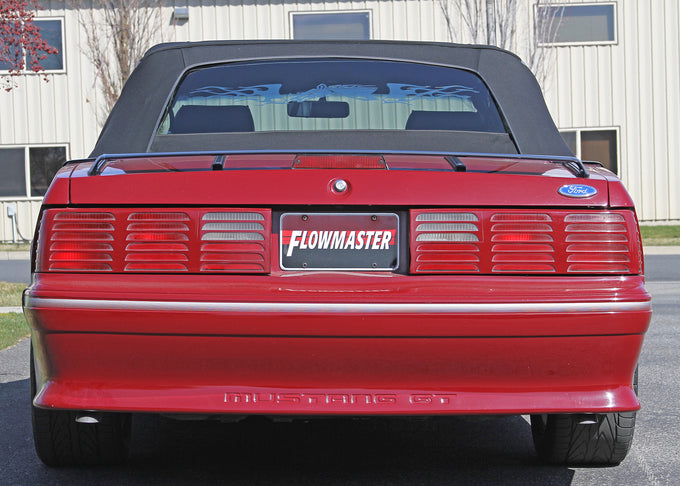 Flowmaster Flow FX Cat-Back Exhaust System<br>87-93 Ford Mustang
