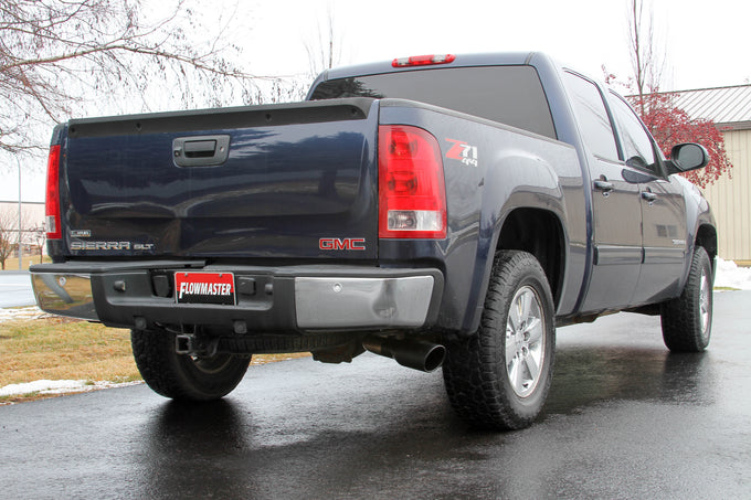 Flowmaster Flow FX Cat-Back Exhaust System<br>09-13 Chevy Silverado 1500, 09-13 GMC Sierra 1500