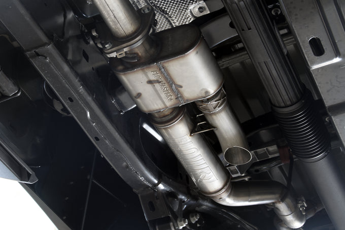 Flow FX Direct Fit Dual Mode Muffler with Active Valve<br>19-24,26-27 Ram 1500