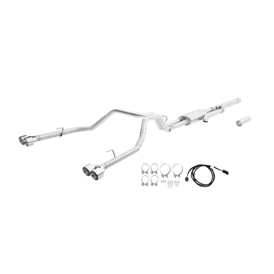 CALLAWAY Cat-Back Exhaust System<br>24-26 GM 1500 6.2-Liter with active valve