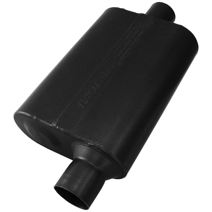 Flowmaster 40 Series Chambered Muffler<br>2.50 Offset In / 2.50 Center Out