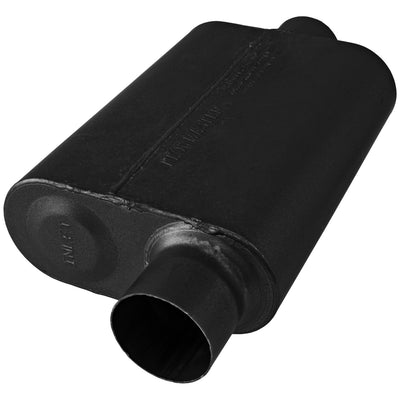 Flowmaster 40 Series Chambered Muffler<br>3.00 Offset In / 3.00 Center Out
