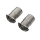 Flowmaster U-Fit Dual Exhaust Kit<br>2.50-inch Mandrel-bent 409 Stainless Steel Tubing