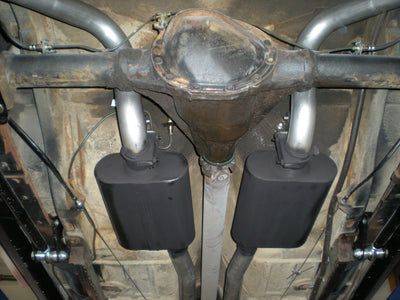 American Thunder Crossmember-Back Exhaust System<br>67-68 Chevy Camaro, Pontiac Firebird