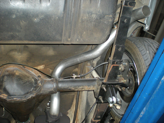 American Thunder Crossmember-Back Exhaust System<br>67-68 Chevy Camaro, Pontiac Firebird