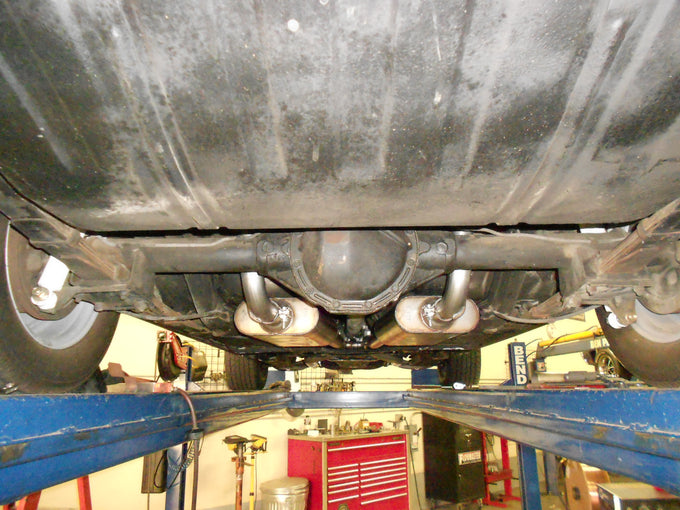 American Thunder Crossmember-Back Exhaust System<br>69 Chevy Camaro, Pontiac Firebird