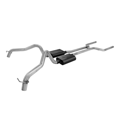 American Thunder Crossmember-Back Exhaust System<br>68 Chevy Chevy II, 69-74 Nova, 71-74 Pontiac Ventura