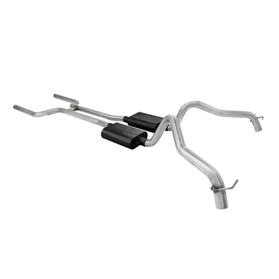 American Thunder Crossmember-Back Exhaust System<br>68 Chevy Chevy II, 69-74 Nova, 71-74 Pontiac Ventura