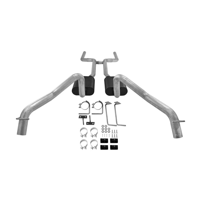 American Thunder Crossmember-Back Exhaust System<br>68 Chevy Chevy II, 69-74 Nova, 71-74 Pontiac Ventura