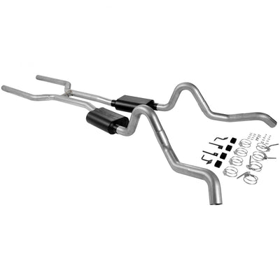 American Thunder Crossmember-Back Exhaust System<br>64-67 GM A-Body