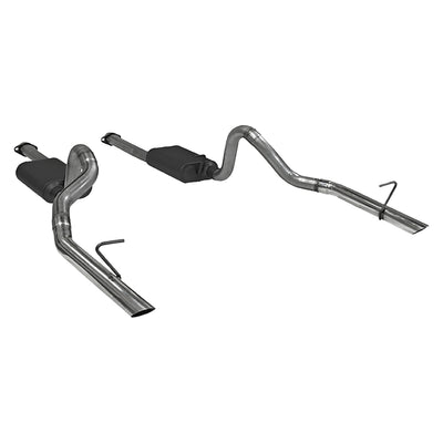 Flowmaster American Thunder Cat-back Exhaust System<br>86-93 Ford Mustang