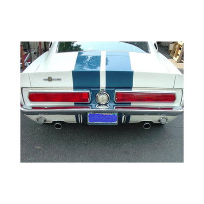 American Thunder Crossmember-Back Exhaust System<br>67-70 Ford Mustang