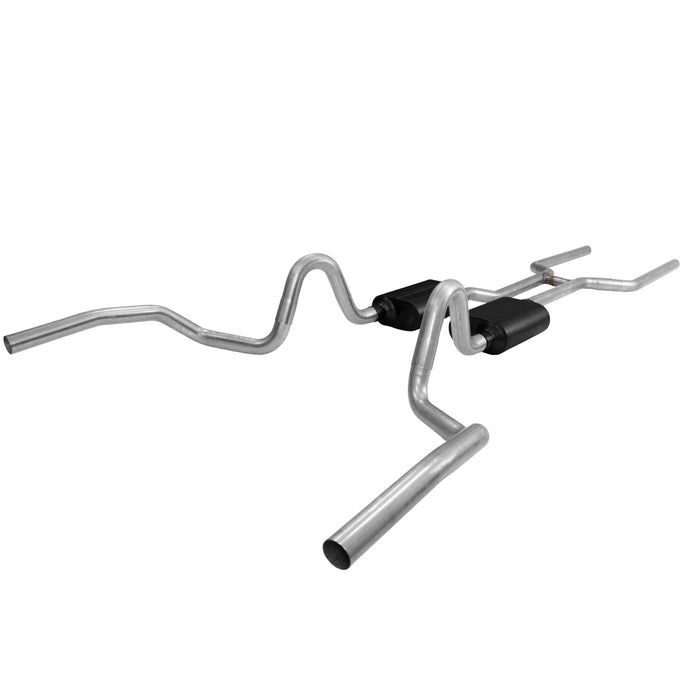 American Thunder Crossmember-Back Exhaust System<br>68-72 GM A-Bodies with V8 engine