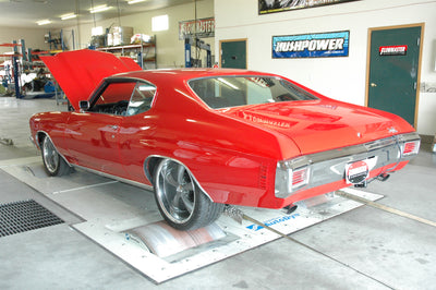 American Thunder Crossmember-Back Exhaust System<br>68-72 GM A-Bodies with V8 engine