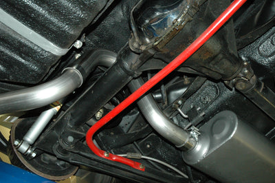American Thunder Crossmember-Back Exhaust System<br>68-72 GM A-Bodies with V8 engine