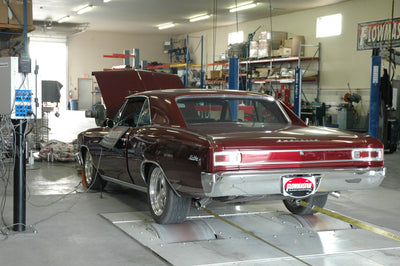 American Thunder Crossmember-Back Exhaust System<br>64-67 GM A-Body with V8 engine