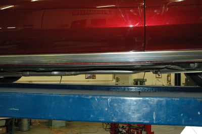 American Thunder Crossmember-Back Exhaust System<br>64-67 GM A-Body with V8 engine