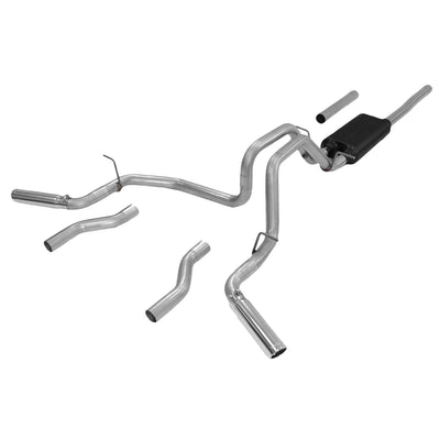 Flowmaster Force II Cat-back Exhaust System<br>07-13 Chevy Silverado 1500, GMC Sierra 1500