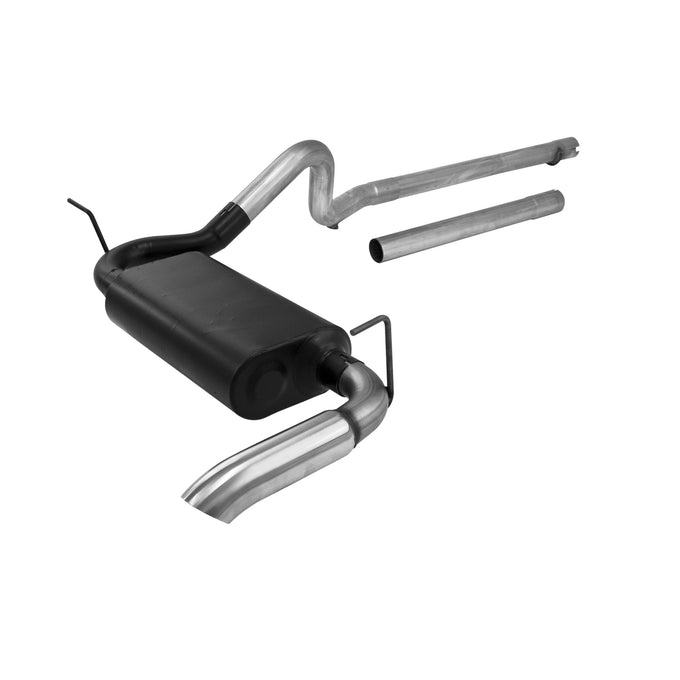 Flowmaster Force II Cat-back Exhaust System<br>18 Jeep Wrangler JK, 07-17 Jeep Wrangler