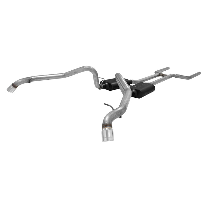 American Thunder Crossmember-Back Exhaust System<br>62-67 Chevy Chevy II