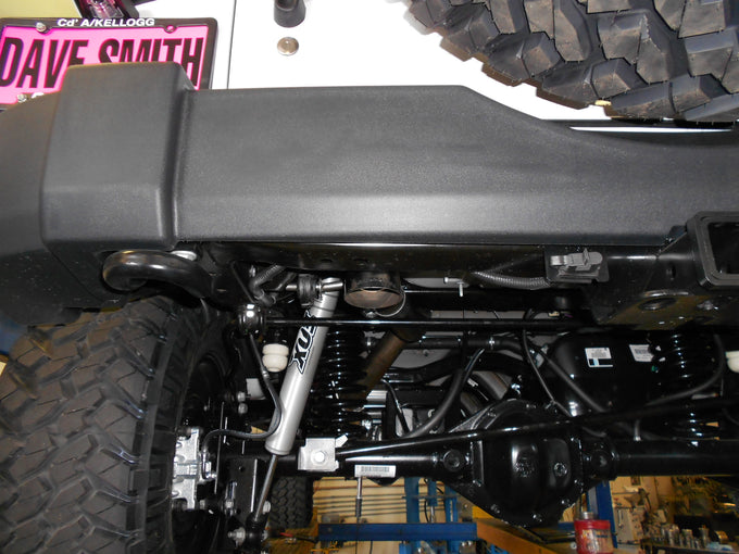 Flowmaster American Thunder Cat-back Exhaust System<br>18 Jeep Wrangler JK, 07-17 Jeep Wrangler