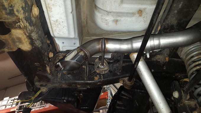 Flowmaster American Thunder Cat-back Exhaust System<br>18 Jeep Wrangler JK, 07-17 Jeep Wrangler
