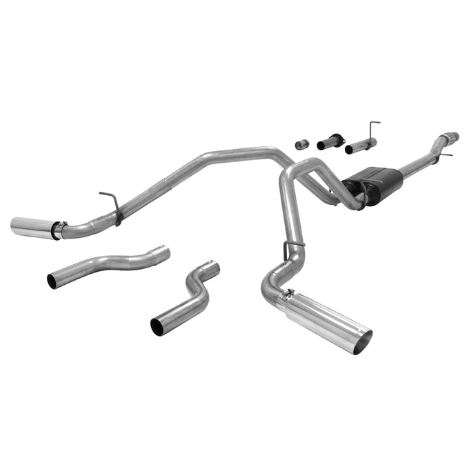 Flowmaster American Thunder Cat-back Exhaust System<br>07-13 Chevy Silverado 1500, 07-13 GMC Sierra 1500