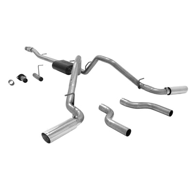 Flowmaster American Thunder Cat-back Exhaust System<br>07-13 Chevy Silverado 1500, 07-13 GMC Sierra 1500