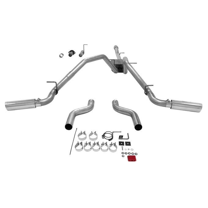 Flowmaster American Thunder Cat-back Exhaust System<br>07-13 Chevy Silverado 1500, 07-13 GMC Sierra 1500