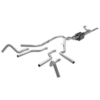 American Thunder Crossmember-Back Exhaust System<br>67-72 Ford F-100 F-250 F-350
