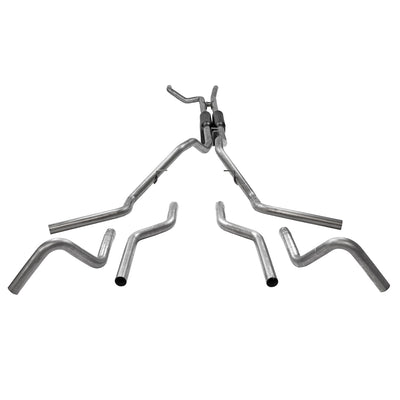 American Thunder Crossmember-Back Exhaust System<br>67-72 Ford F-100 F-250 F-350