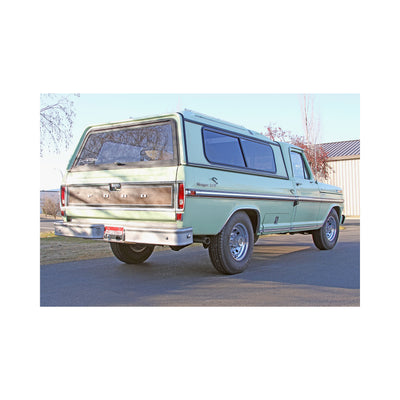 American Thunder Crossmember-Back Exhaust System<br>67-72 Ford F-100 F-250 F-350