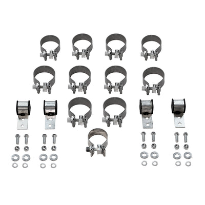 American Thunder Crossmember-Back Exhaust System<br>63-66 Chevy C10 Pickup, 63-65 GMC 1000 Series, 66 1000