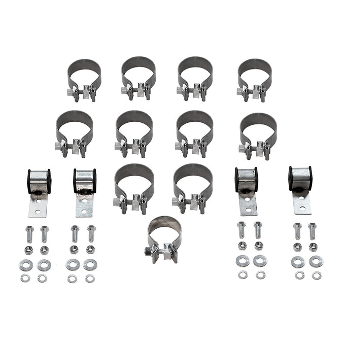 American Thunder Crossmember-Back Exhaust System<br>63-66 Chevy C10 Pickup, 63-65 GMC 1000 Series, 66 1000
