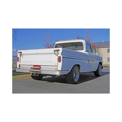 American Thunder Crossmember-Back Exhaust System<br>63-66 Chevy C10 Pickup, 63-65 GMC 1000 Series, 66 1000