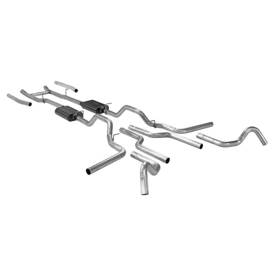 American Thunder Crossmember-Back Exhaust System<br>67-72 Ford F-100 F-250 F-350