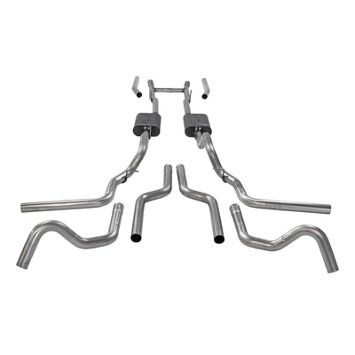 American Thunder Crossmember-Back Exhaust System<br>67-72 Ford F-100 F-250 F-350
