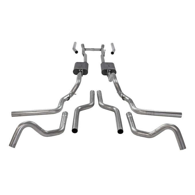 American Thunder Crossmember-Back Exhaust System<br>67-72 Ford F-100 F-250 F-350