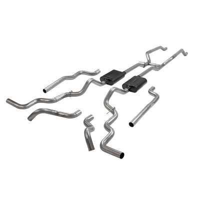 American Thunder Crossmember-Back Exhaust System<br>67-72 Chevy/GMC K10, K15/K1500, K20, K25/K2500