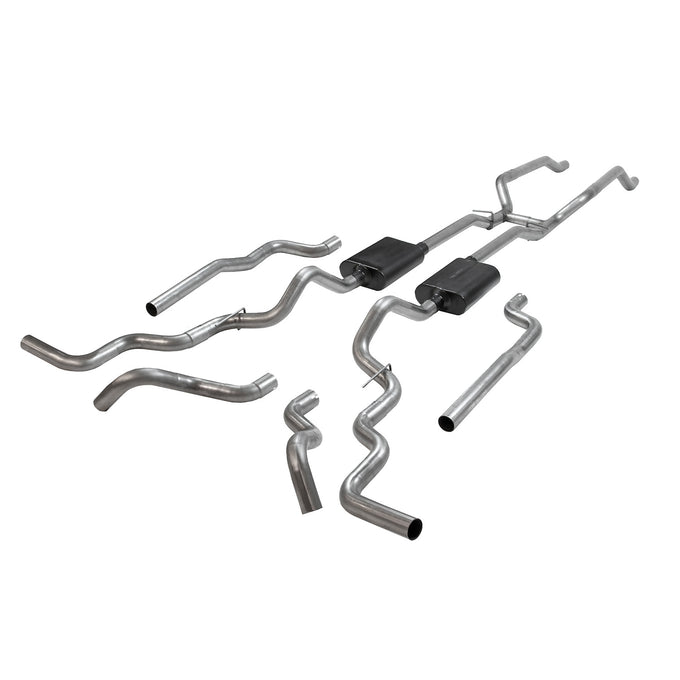 American Thunder Crossmember-Back Exhaust System<br>67-72 Chevy/GMC K10, K15/K1500, K20, K25/K2500