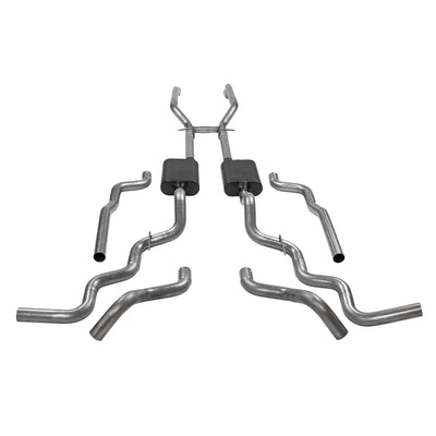 American Thunder Crossmember-Back Exhaust System<br>67-72 Chevy/GMC K10, K15/K1500, K20, K25/K2500